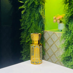 3,6,12ml fancy Golden Attar bottle - Modle No 725