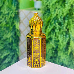 3,6,12ml fancy Golden Attar bottle - Modle No 740