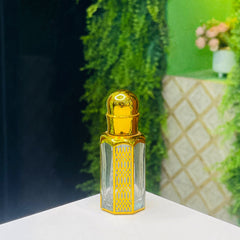3,6,12ml fancy Golden Attar bottle - Modle No 720.