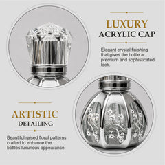Empty Fancy Golden Perfume Bottel 50ml- Modle No 330