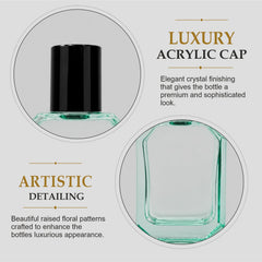Fancy Crimp Perfume Bottle 50ml Model No: 550