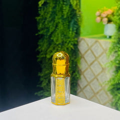3,6,12ml fancy Golden Attar bottle - Modle No 720.