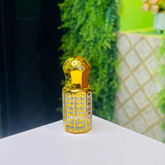 3,6,12ml fancy Golden Attar bottle - Modle No 715