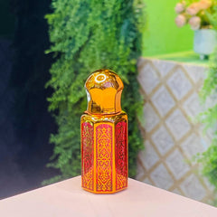 3,6,12ml fancy Golden Attar bottle - Modle No 750
