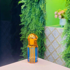 3,6,12ml fancy Golden Attar bottle - Modle No 750