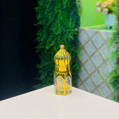 3,6,12ml fancy Golden Attar bottle - Modle No 755
