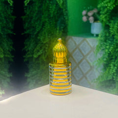 12ml fancy Golden Attar bottle - Modle No 785