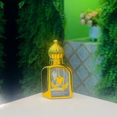 12ml fancy Golden Attar bottle - Modle No 785