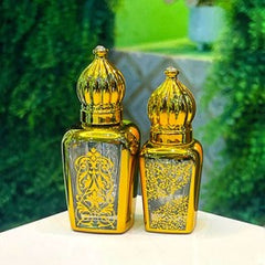 6,12ml fancy Golden Attar bottle - Modle No 792